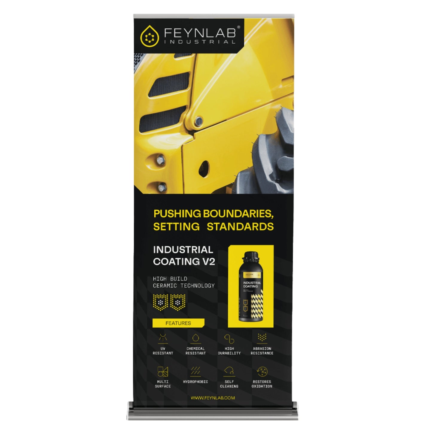FEYNLAB® Industrial Roll-Up Banner