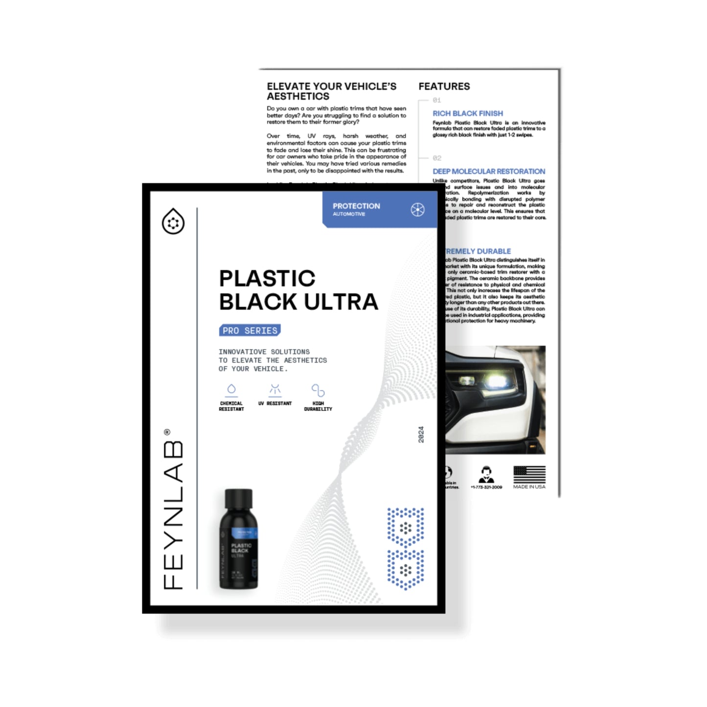 FEYNLAB® Plastic Black Ultra Sell Sheets (10Pk)