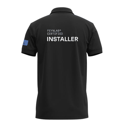 FEYNLAB® Certified Installer Polo Shirt New