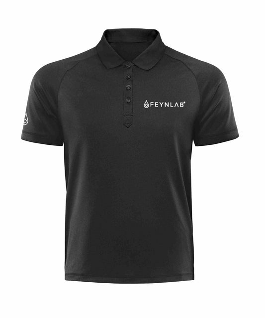 FEYNLAB® Black Polo Shirt
