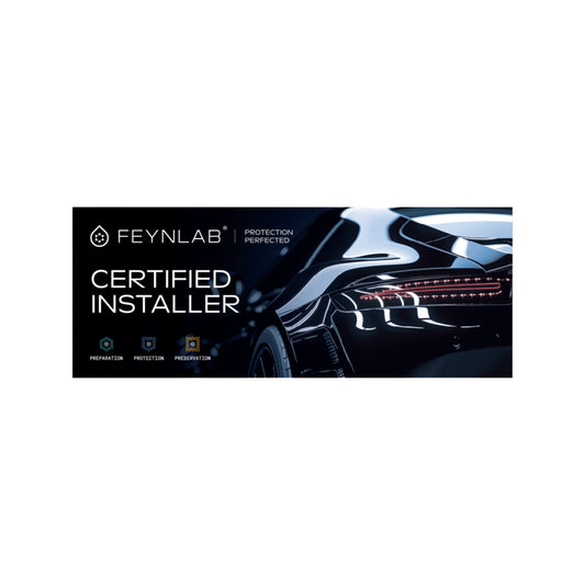 Feynlab® Certified Installer Wall Banner