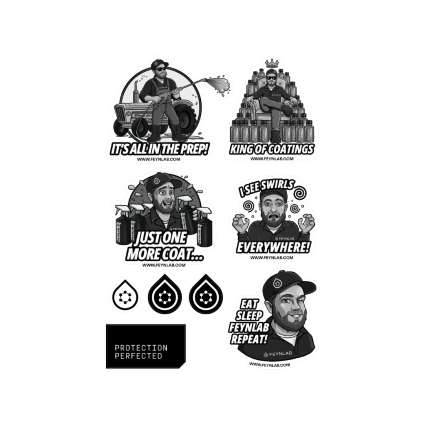 FEYNLAB® Sticker Pack
